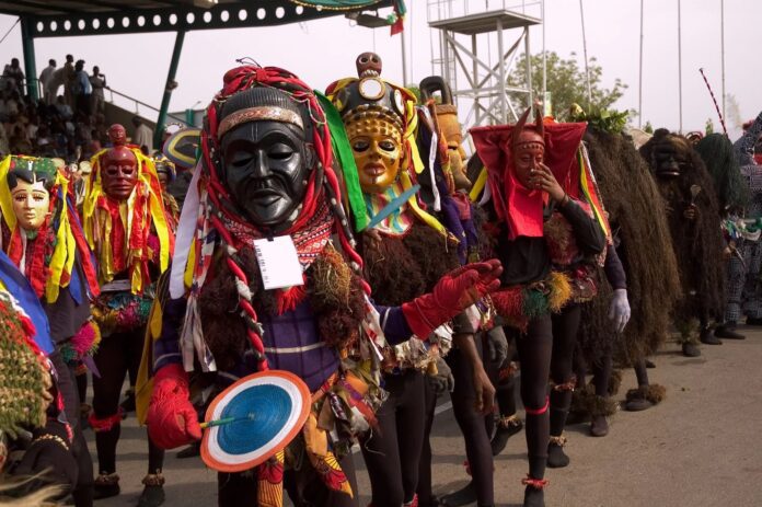 Masquerade at Ahiajoku festival