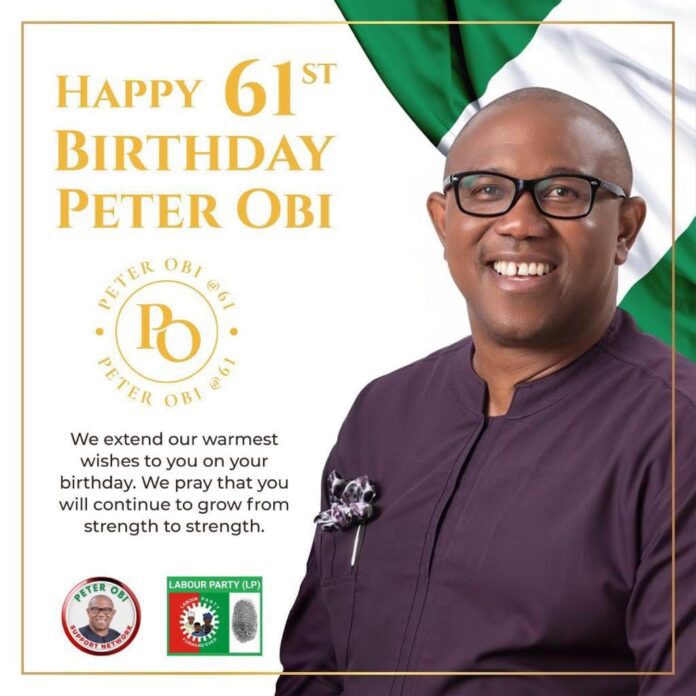 Peter Gregory Obi birthday