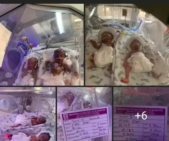 Lecturer Delivered Sextuplets in Anambra