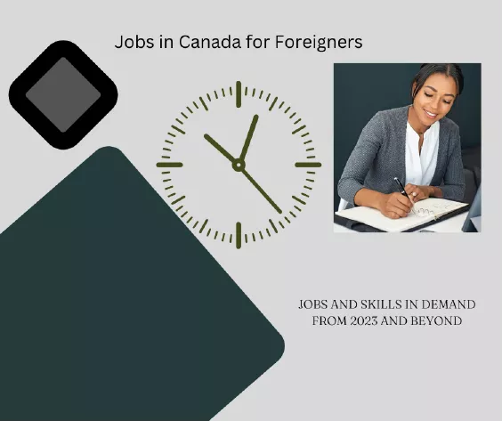 jobs in Canada for foreigners