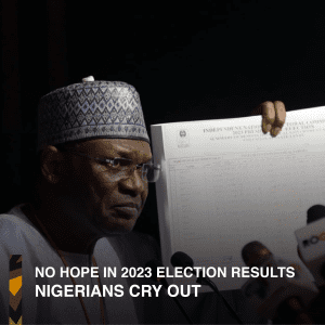 2023 election results from INEC