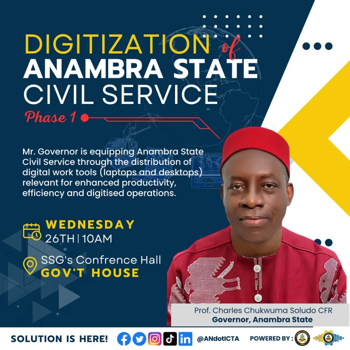 Anambra State Government Takes Initiatives to Digitalize Its Services